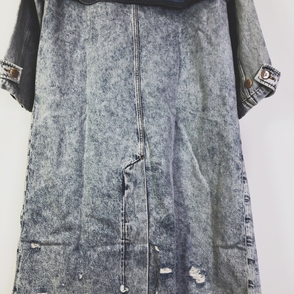 Denim x Alexander Wang Trench Coat - Picture 8 of 9